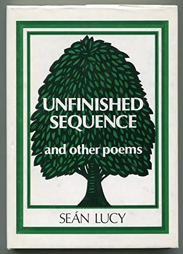 Beispielbild fr Unfinished Sequence: And Other Poems zum Verkauf von Kennys Bookstore
