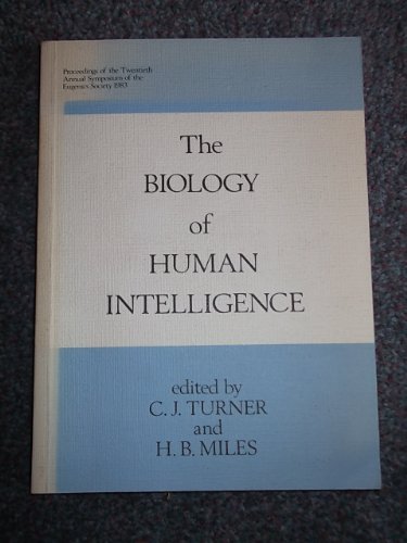 Imagen de archivo de Biology of Human Intelligence a la venta por Better World Books