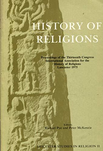 Stock image for History of Religions: Conference Proceedings for sale by Gabis Bcherlager