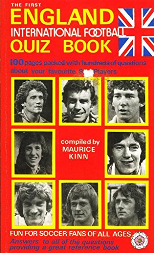 Beispielbild fr England international Football quiz book zum Verkauf von Border Books