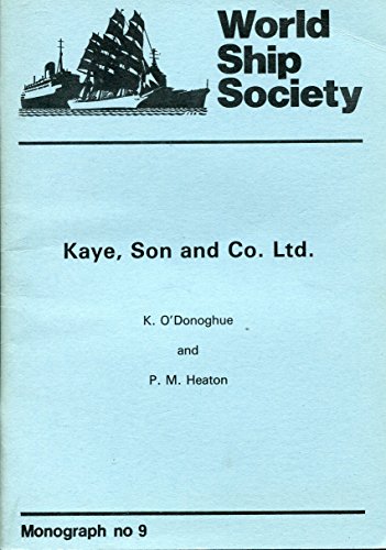 Stock image for Kaye, Son and Co. Ltd for sale by COLLINS BOOKS