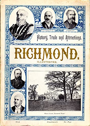 Stock image for Richmond in 1892: history, trade, & attractions for sale by Cotswold Internet Books