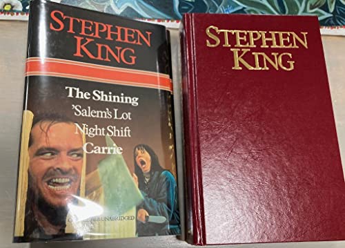 9780905712604: Stephen King: The Shining, Salems Lot, Night Shift, Carrie