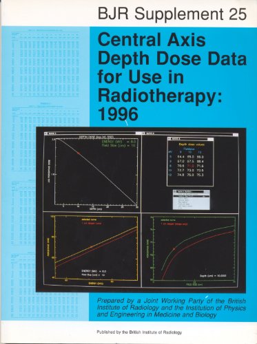 9780905749389: Central Axis Depth Dose Data for Use in Radiotherapy: Report of a BIR/IPSM Working Party