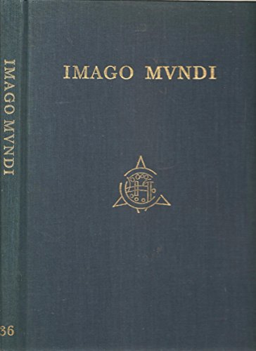 Stock image for Imago Mundi: the International Society for the History of Cartography No.37 for sale by Rain Dog Books