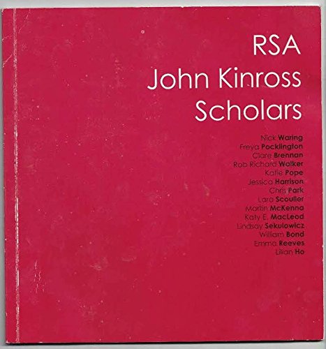RSA John Kinross Scholars (9780905783086) by Unknown Author