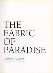 Imagen de archivo de The Fabric of Paradise a la venta por Better World Books: West