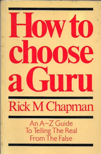 9780906008195: How to Choose a Guru