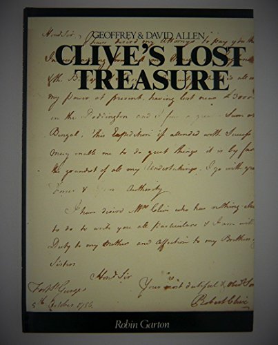 Stock image for Clive's Lost Treasure for sale by Better World Books: West