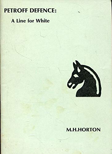 9780906042205: Petroff's Defence: A Line for White