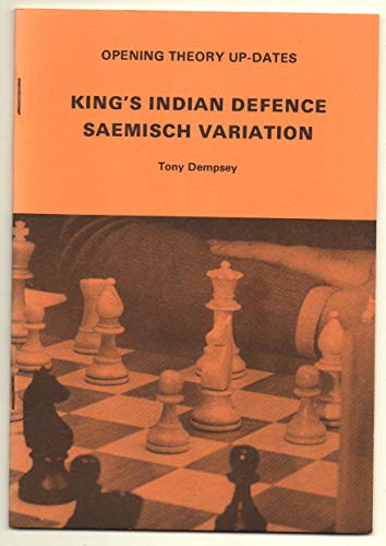 Beispielbild fr King's Indian: Saemisch Variation zum Verkauf von WTP Books