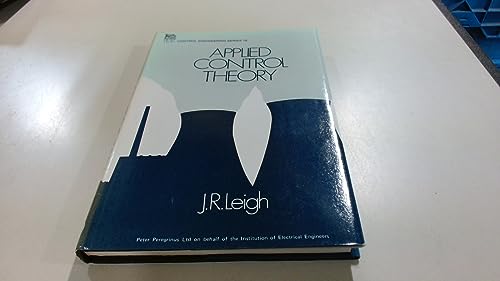 9780906048726: Applied Control Theory (I E E CONTROL ENGINEERING SERIES)