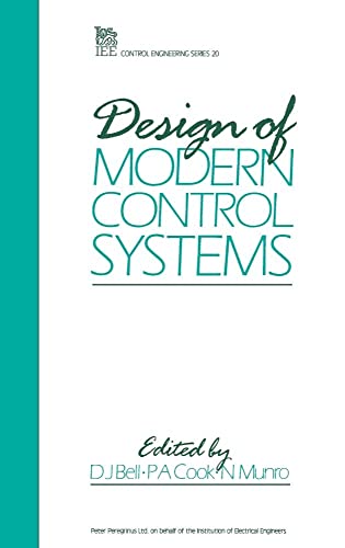 Beispielbild fr Design of Modern Control Systems zum Verkauf von Anybook.com