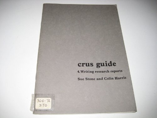 9780906088159: Writing Research Reports