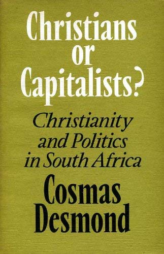 Beispielbild fr Christians or Capitalists?: Christianity and Politics in South Africa zum Verkauf von Reuseabook
