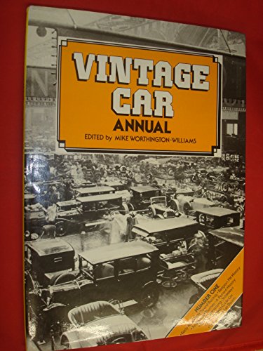 Beispielbild fr Vintage Car Annual zum Verkauf von Better World Books Ltd