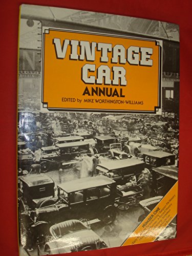 Imagen de archivo de Vintage Car Annual a la venta por Better World Books Ltd