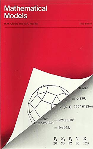 Beispielbild fr Mathematical Models zum Verkauf von AwesomeBooks