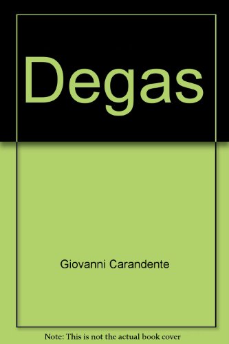 Stock image for Degas for sale by Gardner's Used Books, Inc.
