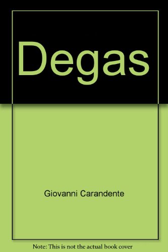 9780906223581: Degas