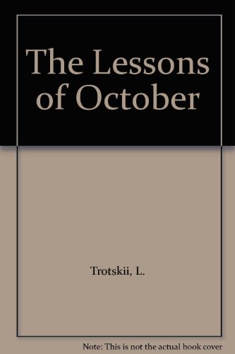 Beispielbild fr The Lessons of October zum Verkauf von WorldofBooks