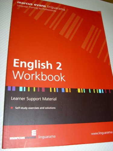 9780906256510: Marcus Evans Linguarama Language Training for Professionals English 2 Workbook Learner Support Material Self-Study Eyercises and Solutions