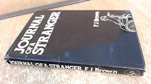 Journal of a Stranger: A Subobjective Narrative