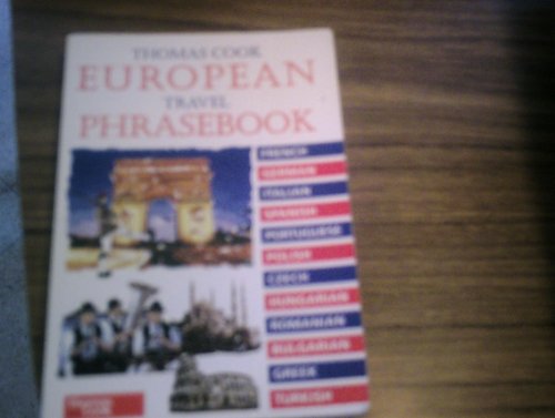 Imagen de archivo de European Travel Phrasebook a la venta por Better World Books
