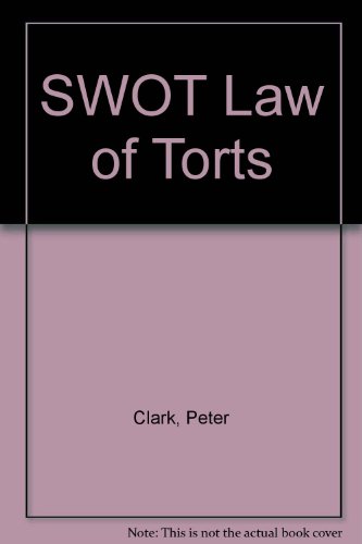 Stock image for SWOT Law of Torts for sale by AwesomeBooks