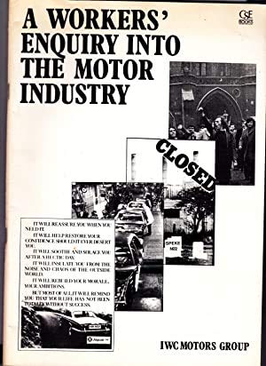 9780906336069: Workers' Enquiry into the Motor Industry