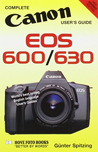 Imagen de archivo de Canon Eos 600/630 : International Users' Guide a la venta por Books From California