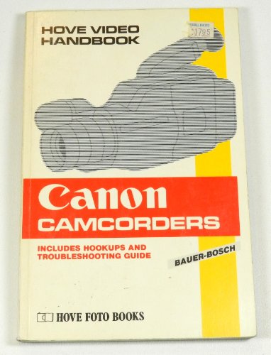 Stock image for CANON CAMCORDERS. for sale by Cambridge Rare Books