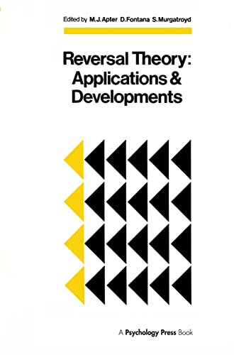 9780906449745: Reversal Theory: Applications and Development