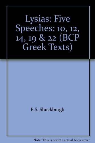 Lysias : Five Speeches