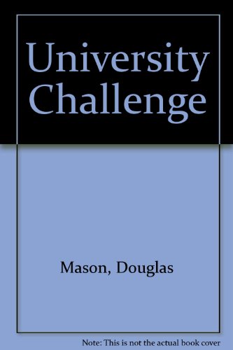 University Challenge (9780906517833) by Mason, Douglas