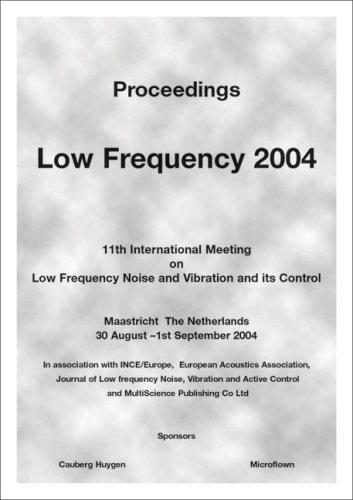Stock image for Proceedings Low Frequency 2004 11th International Meeting on Low Frequency Noise and Vibration and its Control for sale by Basi6 International