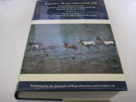 Imagen de archivo de Equine Reproduction [Vol I] Proceedings Of The Second International Symposium On Equine Reproduction.July 1974. Supplement No. 23 a la venta por A Few Books More. . .