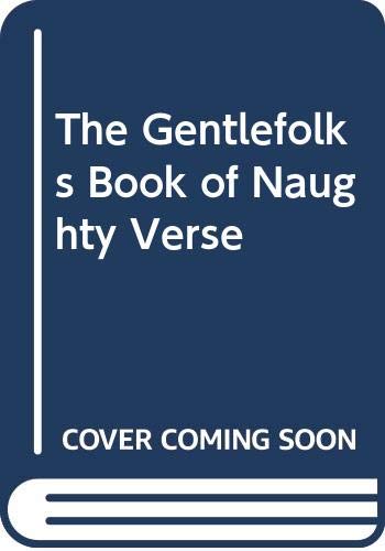 9780906549209: The Gentlefolks Book of Naughty Verse
