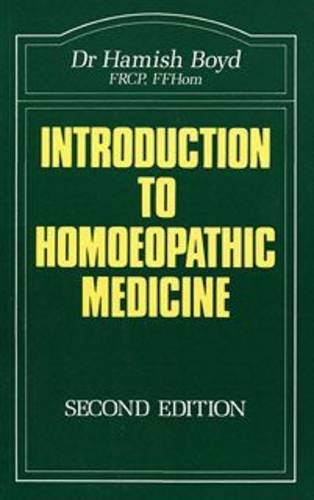 Beispielbild fr Introduction to Homoeopathic Medicine (Second Edition) zum Verkauf von Anybook.com