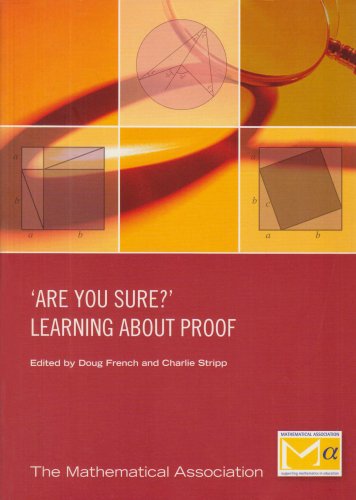 Stock image for Are You Sure? Learning About Proof for sale by Anybook.com