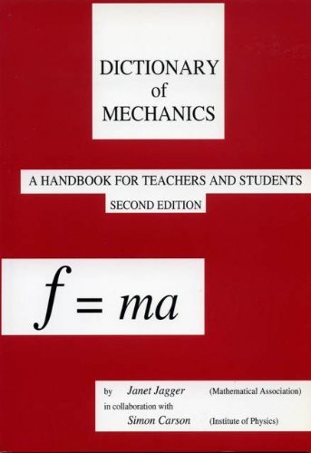 Stock image for Dictionary of Mechanics for sale by Goldstone Books