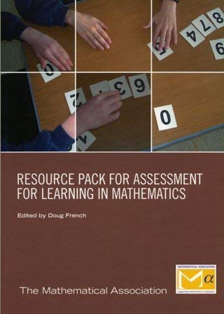 9780906588598: Resource Pack for Assessment for Learning in Mathematics
