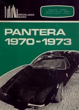 Beispielbild fr Pantera 1970 - 1973 zum Verkauf von Books From California