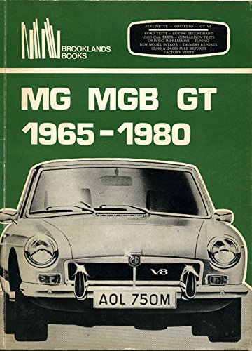 Beispielbild fr MG MGB GT 1965-1980 zum Verkauf von WorldofBooks