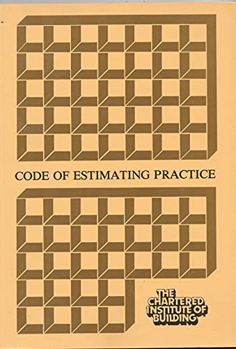 Imagen de archivo de Code of Estimating Practice a la venta por WorldofBooks