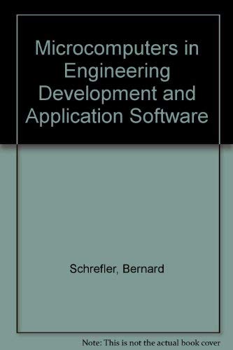 9780906674567: Microcomputers in Engineering Development and Application Software