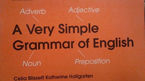 Stock image for A Very Simple Grammar of English for sale by WorldofBooks