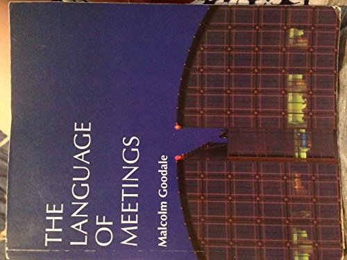 9780906717462: The Language of Meetings: English Language Teacher at the United Nations in Geneva