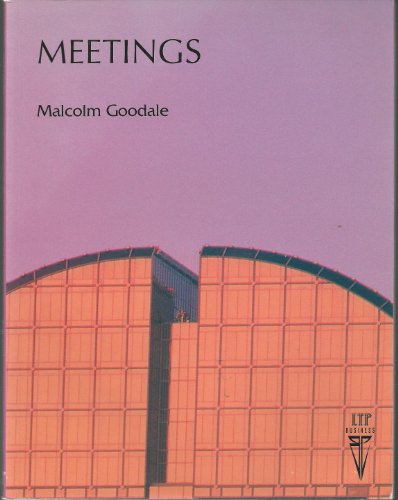 9780906717585: Meetings