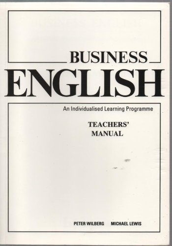 Imagen de archivo de Business English : An Individualised Learning Programme a la venta por Better World Books Ltd